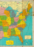 地圖名稱:United States
